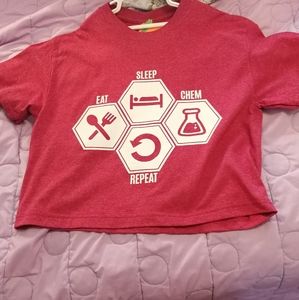 Chemistry Cropped t shirt